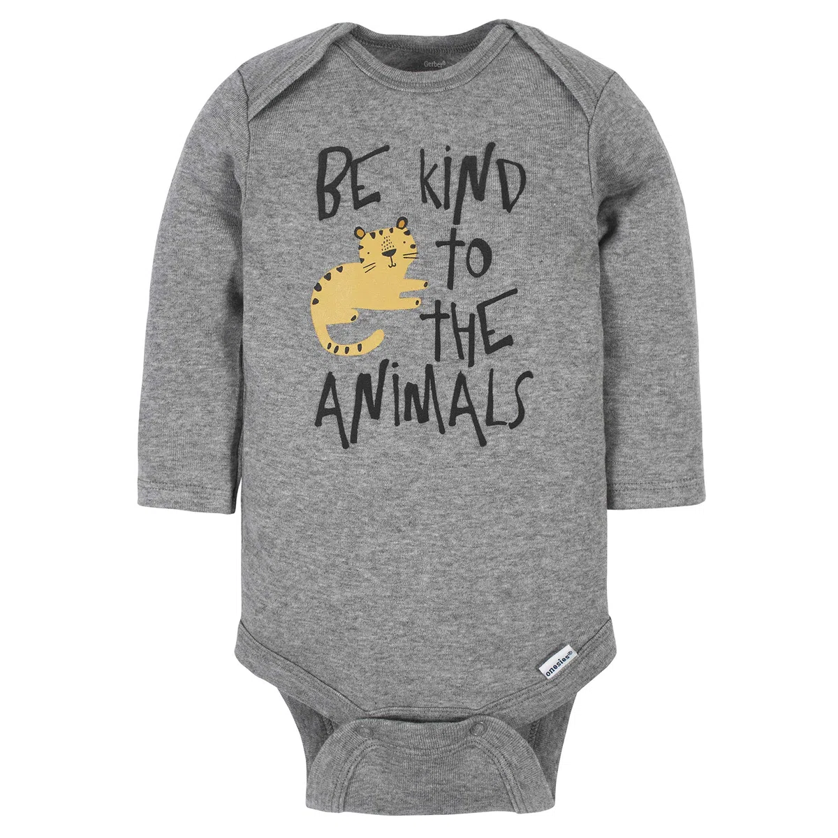Gerber Baby - Jungen 6-pack Long-sleeve Onesies Bodysuit Baby- und Kleinkind-T-Shirt-Set (6er Pack)