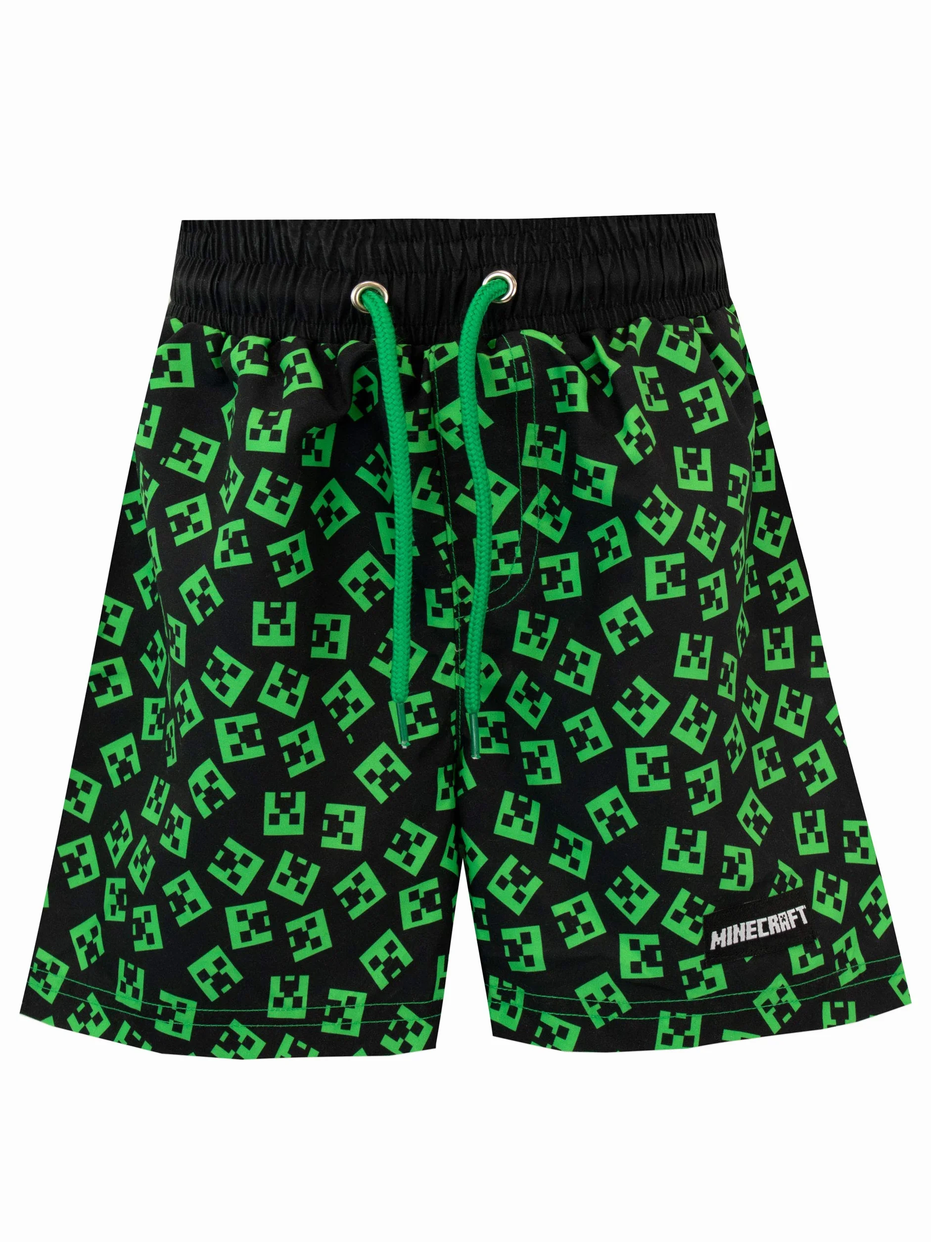 Minecraft Jungen Creeper Badeshorts