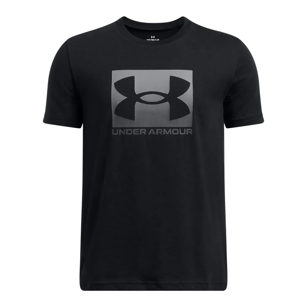 Under Armour Jungen Boxed Logo Short Sleeve T Shirt T-Shirt