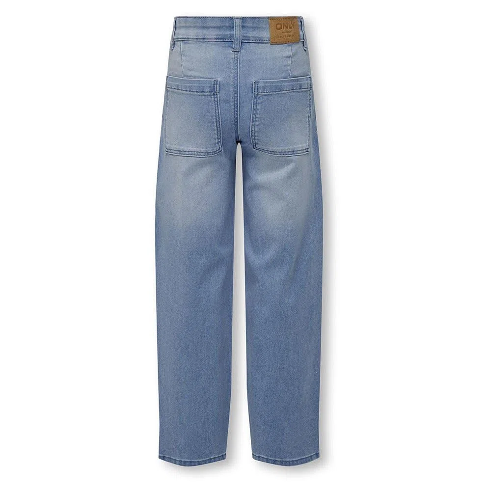 KIDS ONLY Mädchen Jeanshose Kogsylvie Clean Wide Leg Lb DNM PIM Noos