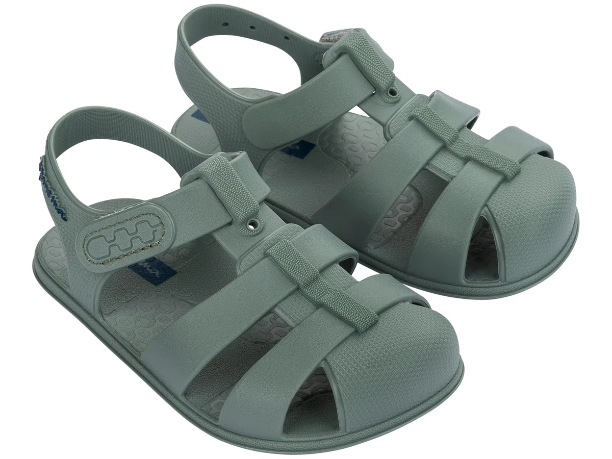 Ipanema Unisex Kids Barefoot Baby Sandal, Blue, 25/26 EU