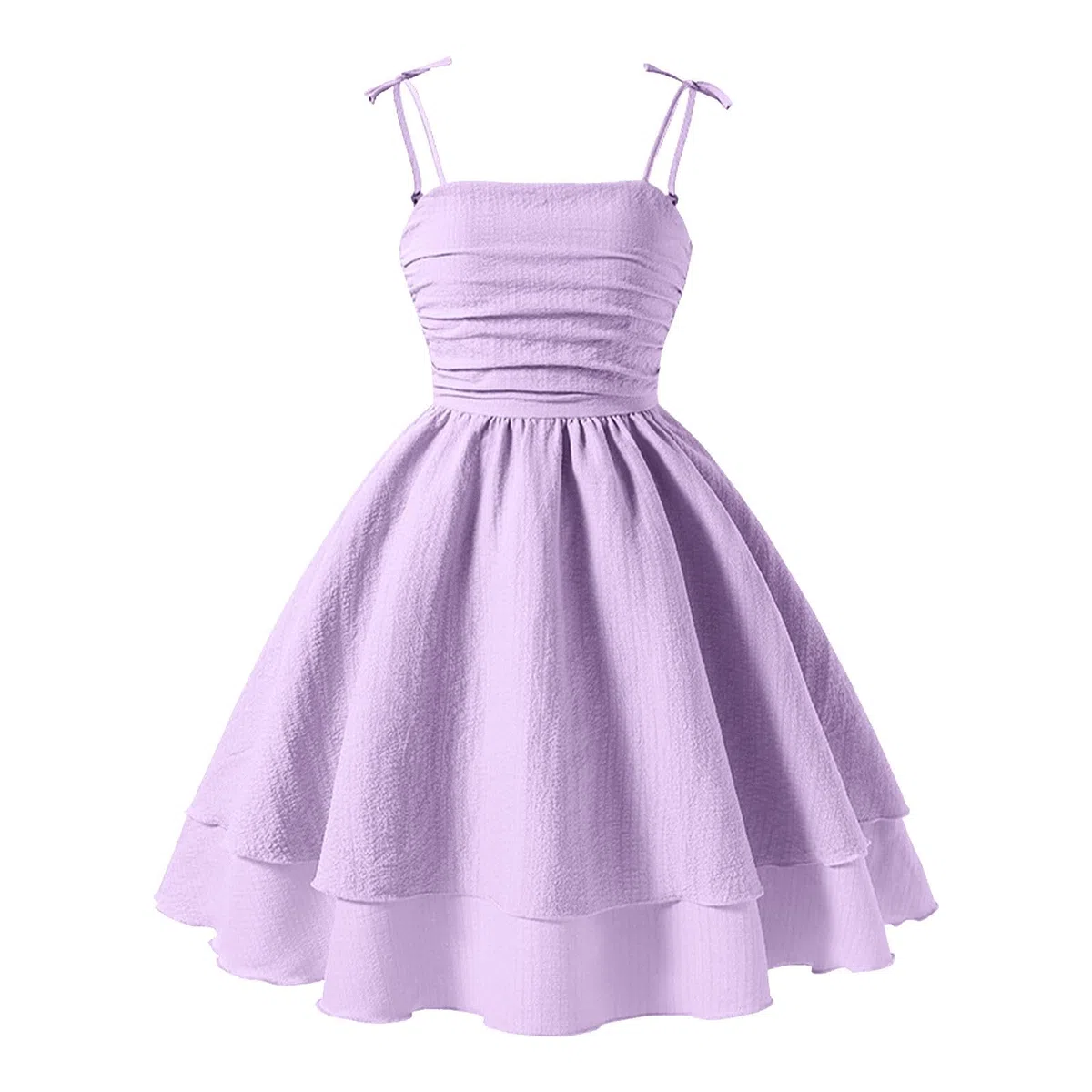 Kleider für Mädchen Einfarbig Sommerkleid Kinderkleider Elegant Unterkleid A-Linie Tunika Luftige Freizeitkleid Leichte Mädchenkleid Rückenfreies Kleid Sommer Kinder Kleider Dress 8-14 Jahre