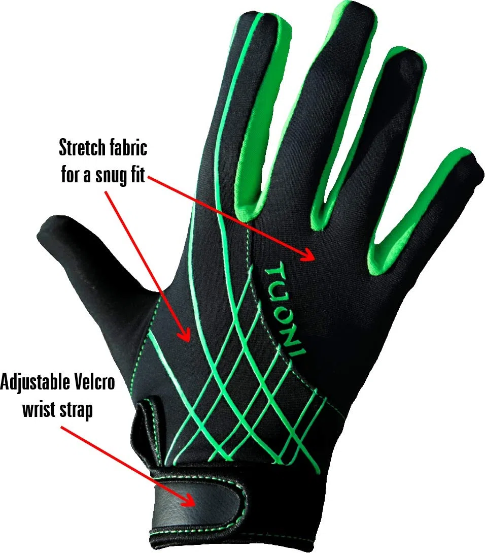 Tuoni Junior Thermo Multi Sporthandschuh mit Silikongriff Ideal für Fußball, Rugby, Hockey, Mountainbiking, Radfahren, Laufen und Netball Mit Touchscreenspitzen