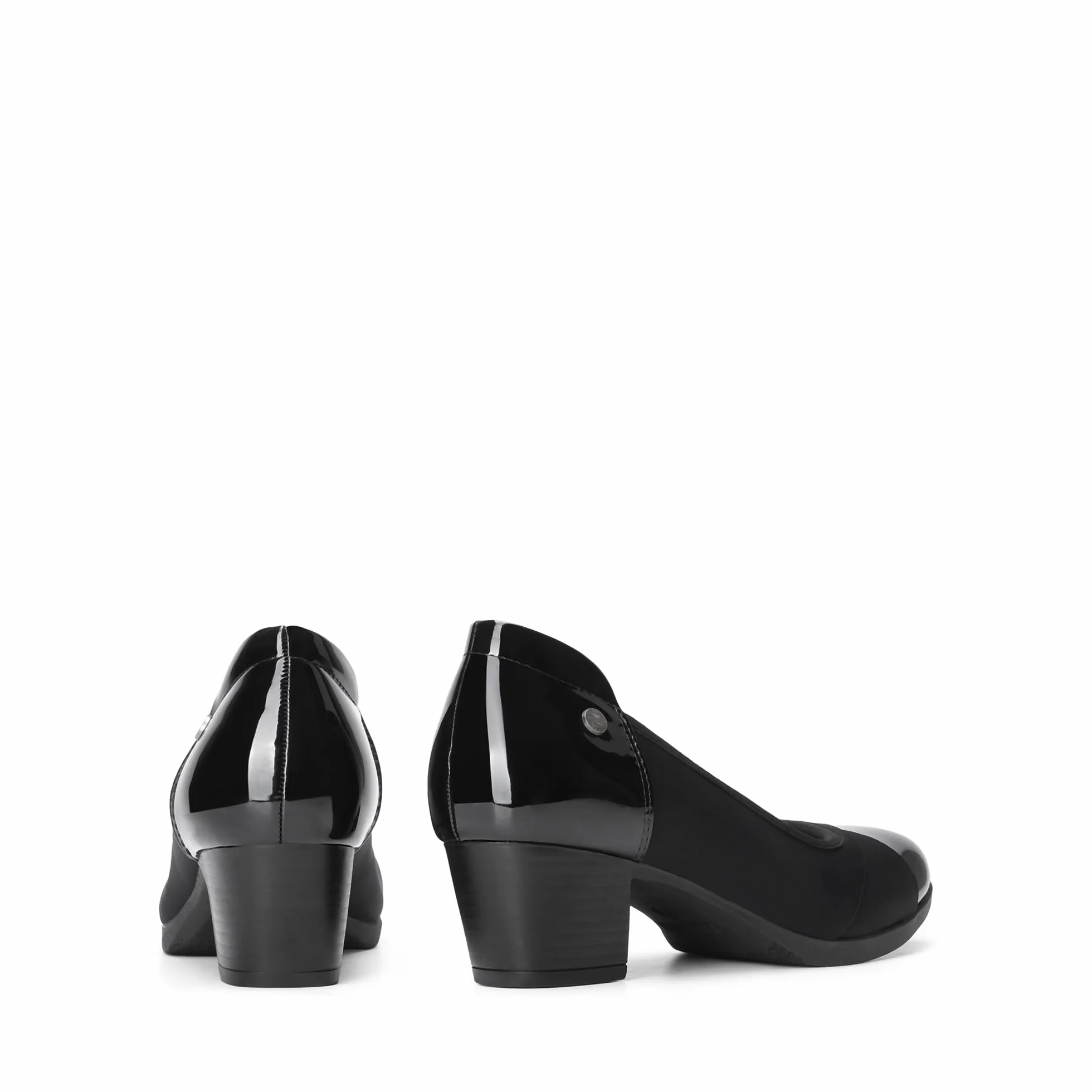 DREAM PAIRS Damen Chunky Geschlossene Zehe Niedrige Blockabsätze Arbeit Pumps Bequeme Runde Zehe Kleid Hochzeitsschuhe
