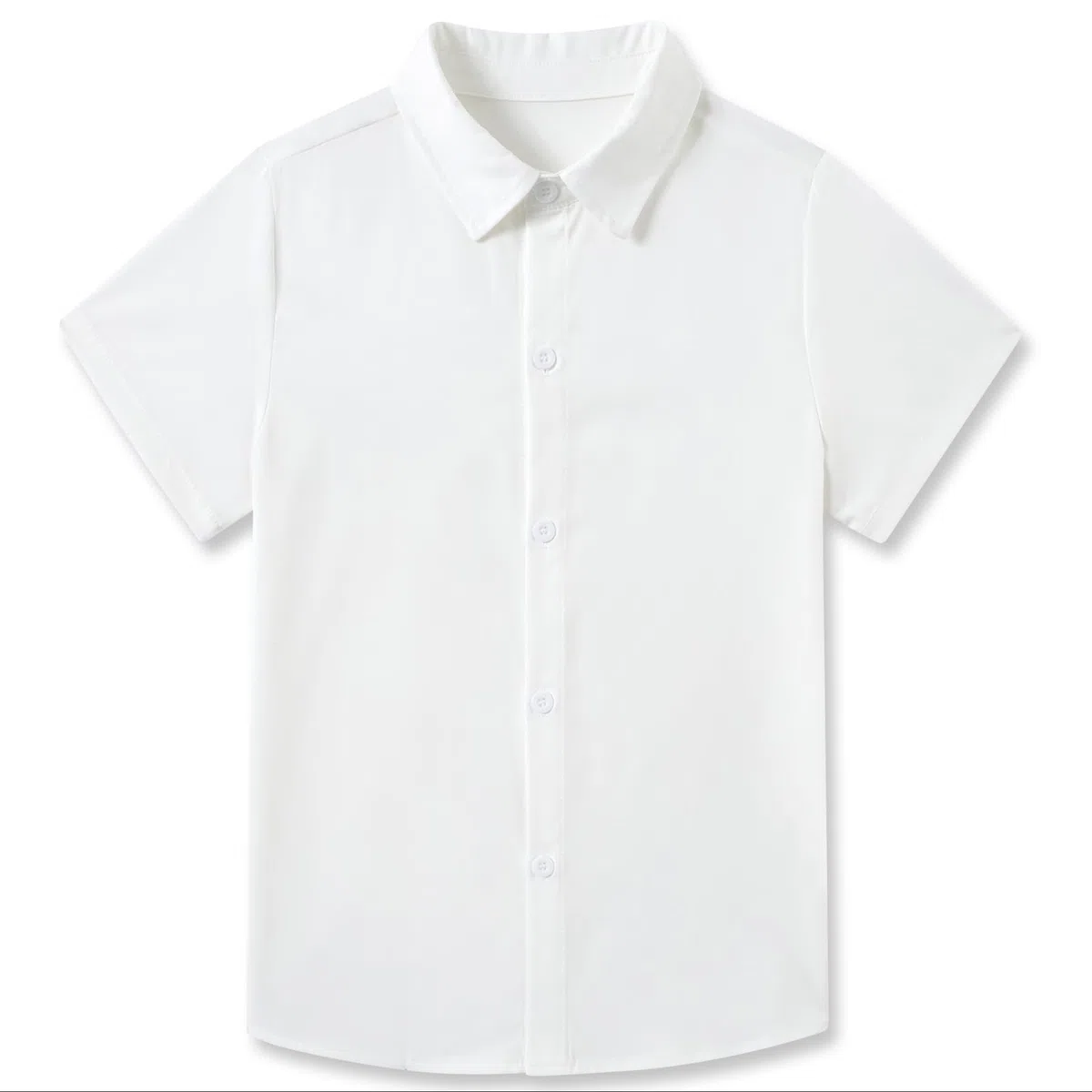 kids4ever Jungen Kurzarm Hemden Button Down Kinderhemd Casual Sommer Freizeithemd für 2–10 Jahre
