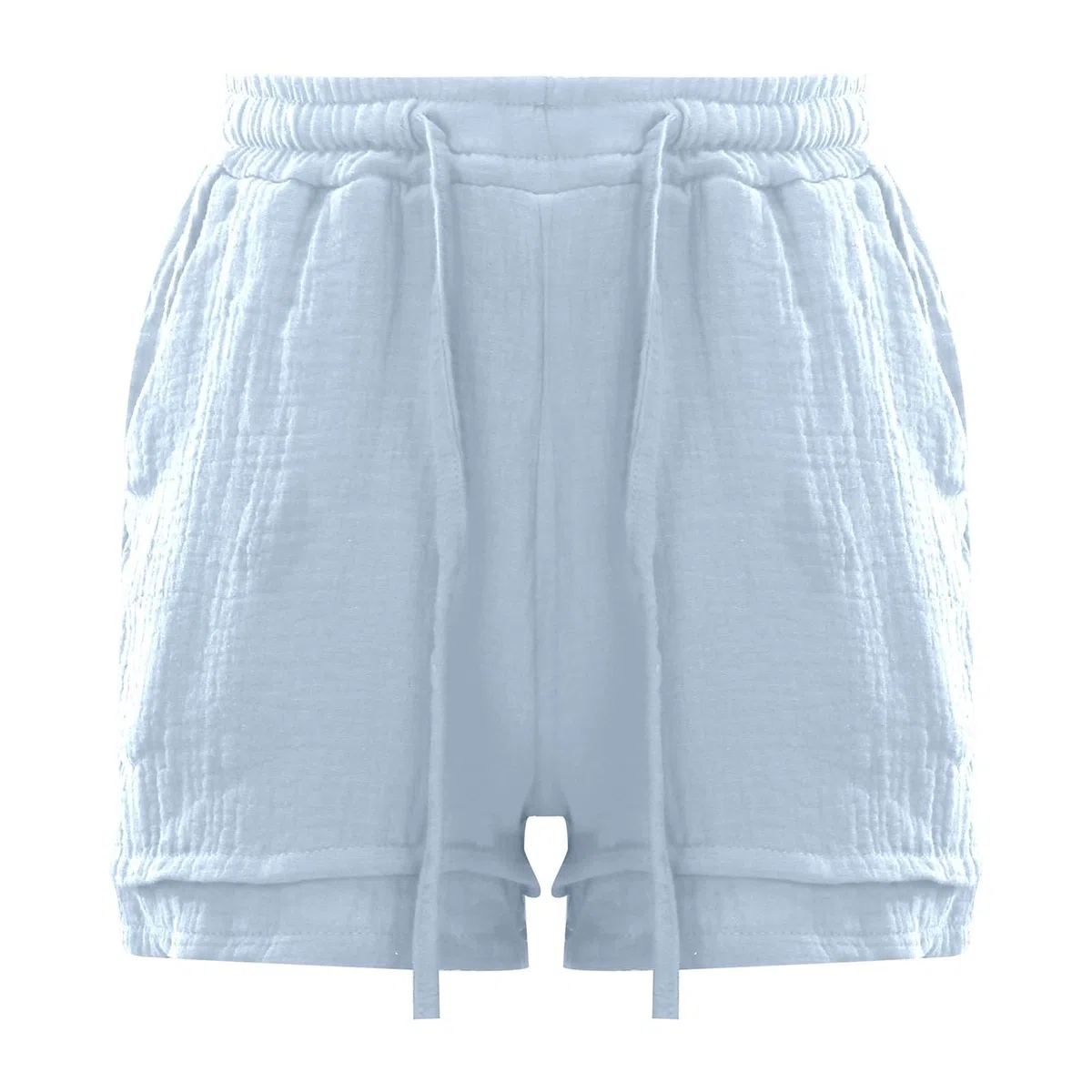 Sommer Zweiteiler Mädchen Kinder Sommer Musselin Bluse Hemd und Shorts Zweiteiler Set Baumwolle Strand Outfit Set Oversize Freizeitanzug Langarm Hausanzug Y2K Clothes
