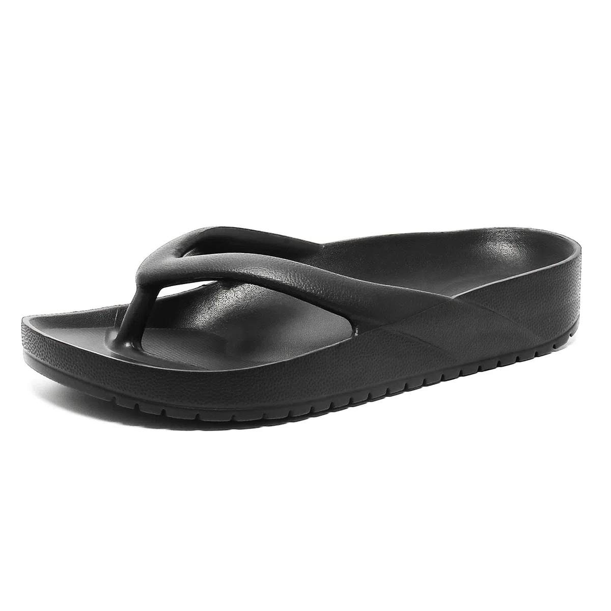 Orthopädische Flip Flops Damen & Herren mit Fußgewölbestütze – Bequeme Zehentrenner Sandalen Dämpfende,Rutschfest Leise Laufsohle Badelatschen & Badeschuhe für Sommer