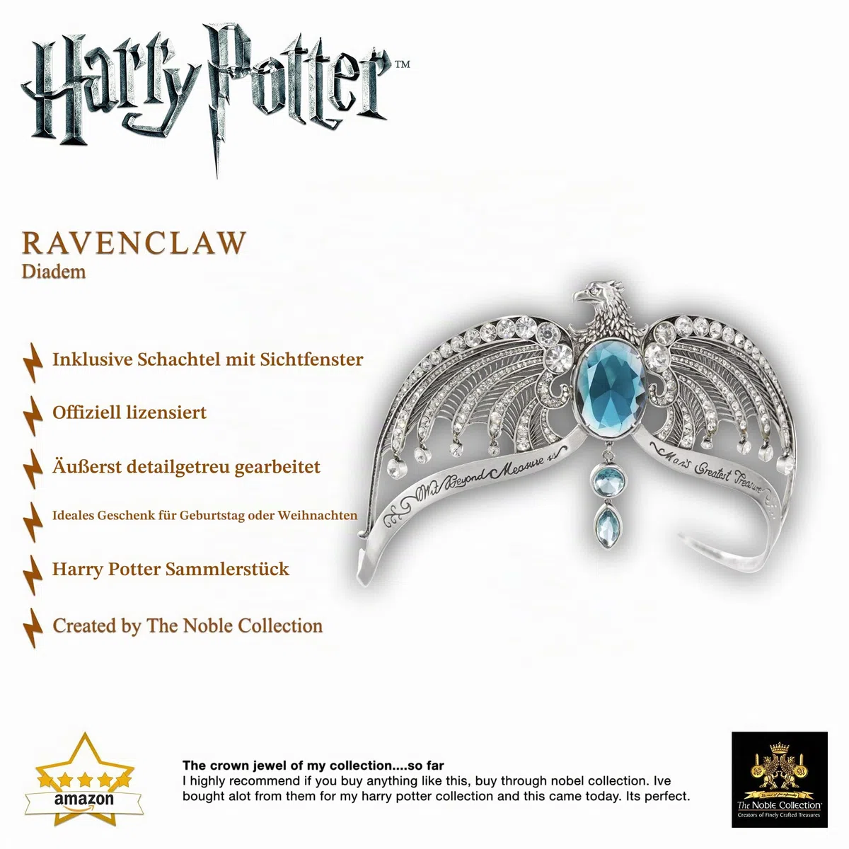 The Noble Collection Ravenclaw Diadem