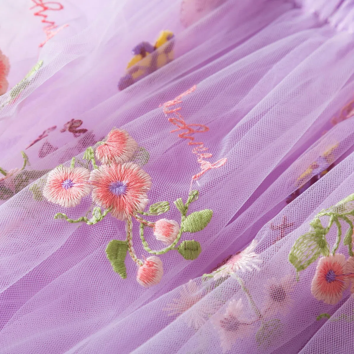 JiAmy Baby Mädchen Kleid Schmetterling Blumen Stickerei Ärmelloses Tüllkleid Kleinkind Sommer Hochzeit Geburtstag Party Prinzessin Kleider für Mädchen 6 Monate-5 Jahre