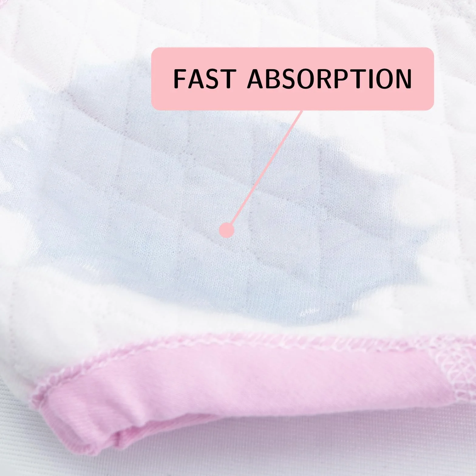 Töpfchentrainingsunterwäsche Mädchen 2T, 3T, 4T, Kleinkind-Unterwäsche für Babys und Mädchen, 4 Stück