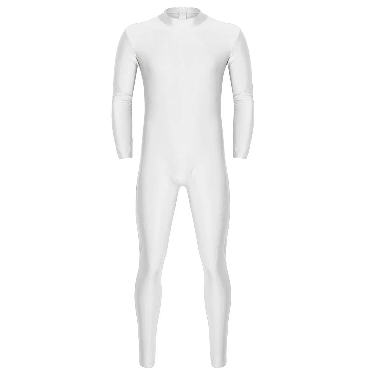 iiniim Herren Body Overall Catsuit Langarm Einteiler Ganzkörperanzug Jumpsuit Männer Unterhemd Unterwäsche M-XXL