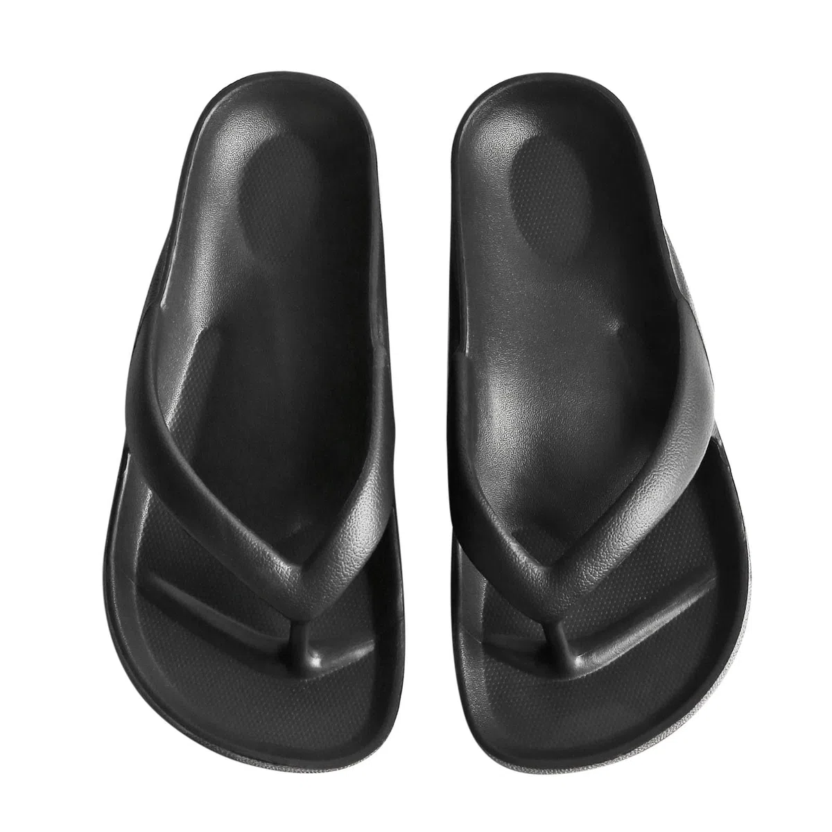 Orthopädische Flip Flops Damen & Herren mit Fußgewölbestütze – Bequeme Zehentrenner Sandalen Dämpfende,Rutschfest Leise Laufsohle Badelatschen & Badeschuhe für Sommer