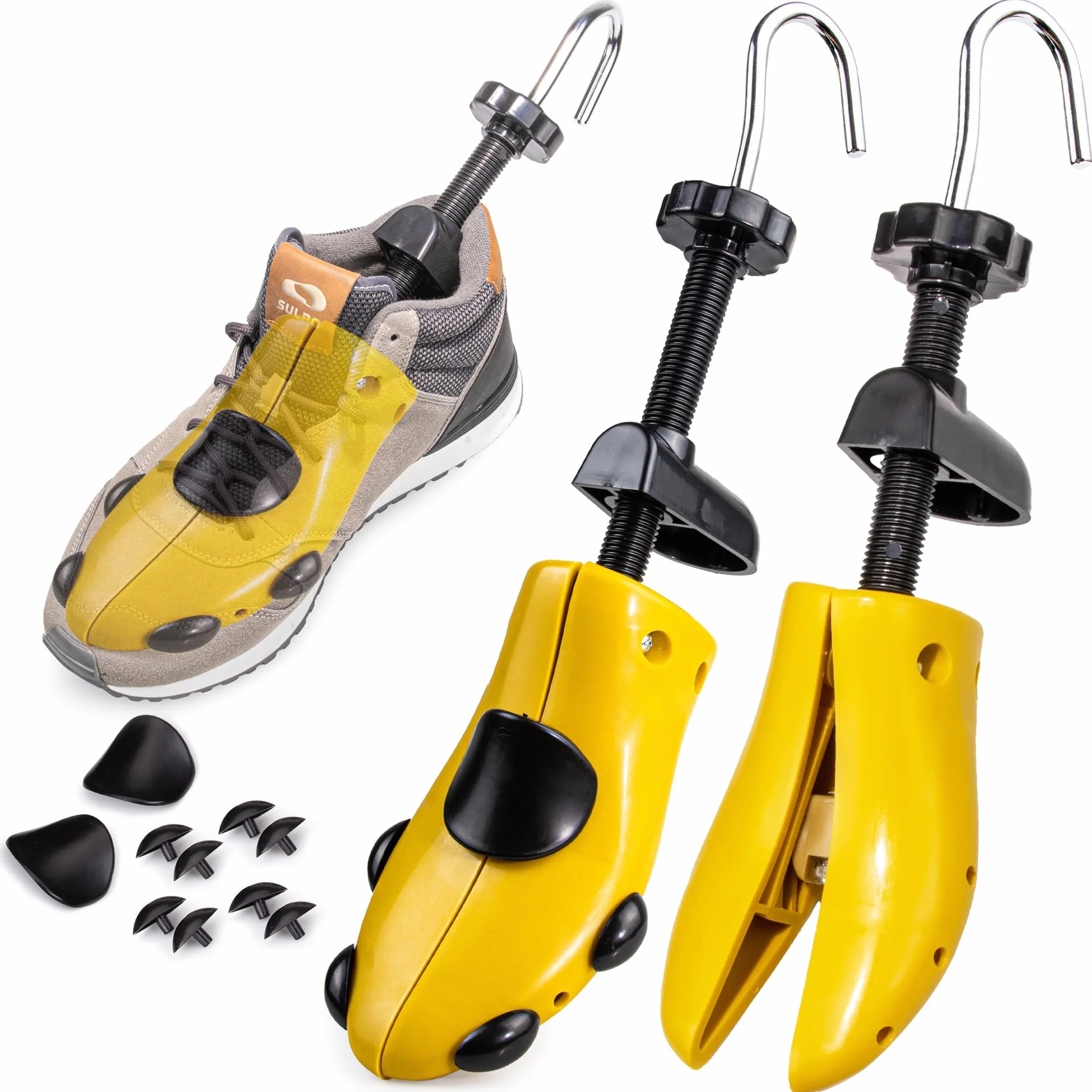 1 Paar Schuhspanner 4-Wege Dehnung: Schuh Stretcher, Hallux Schuhdehner, Schuhe Weiter machen Größe 36-46