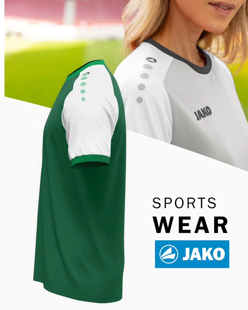 JAKO Damen Trikot Dynamic Trikot (1er Pack)