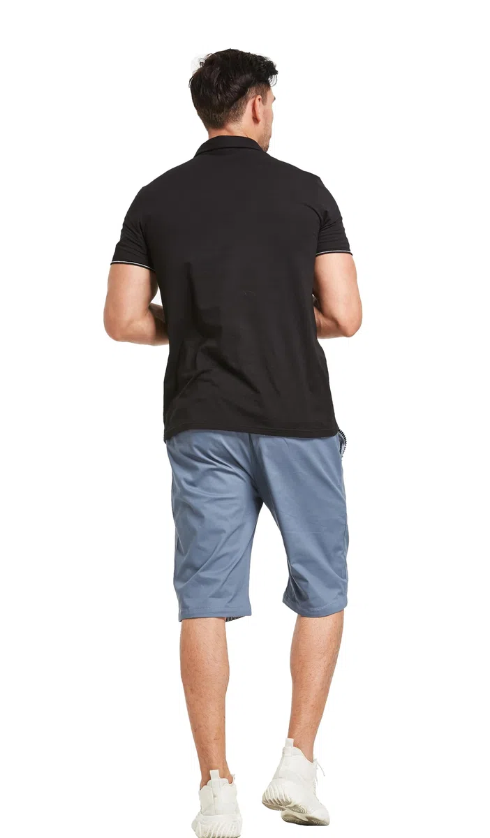 HCSS Kurze Hosen Herren Bermuda Shorts Herren Sommer Chino Shorts Baumwolle Gummizug mit Tasche