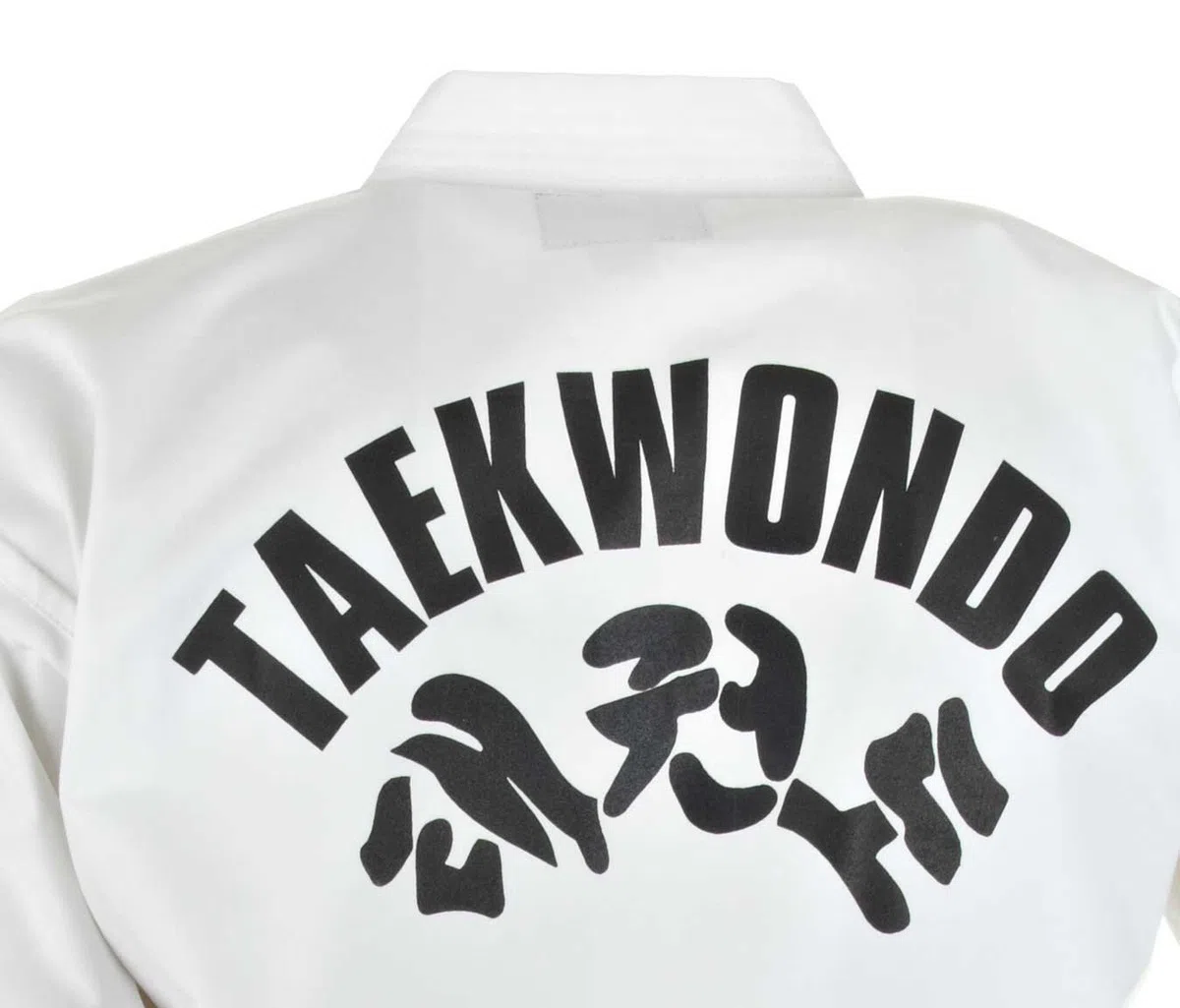 Taekwondoanzug to Start mit Rückendruck