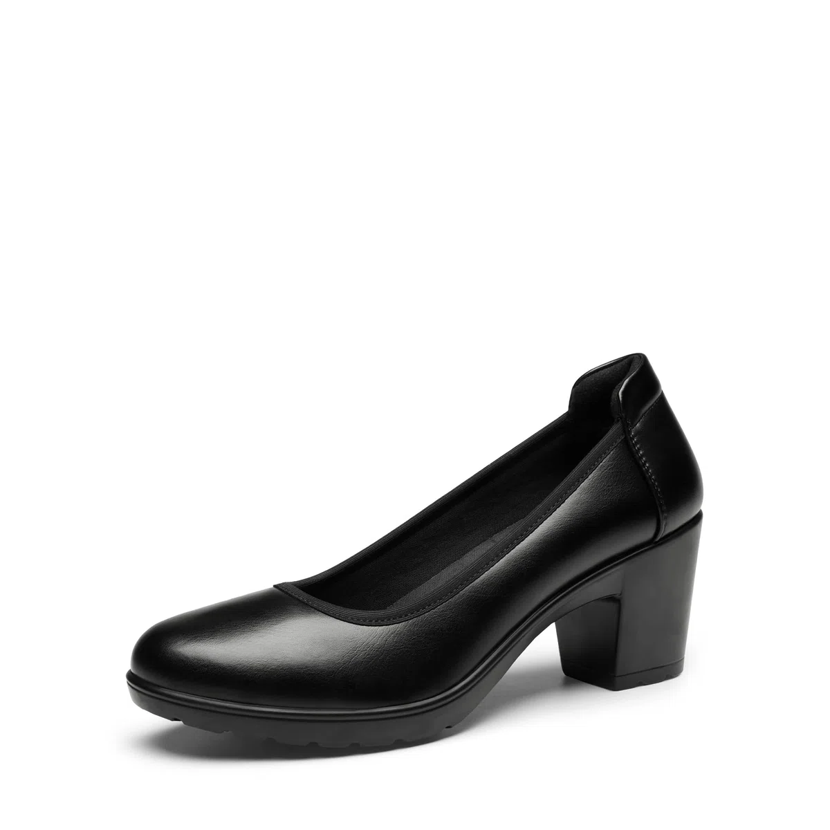 DREAM PAIRS Damen Chunky Geschlossene Zehe Niedrige Blockabsätze Arbeit Pumps Bequeme Runde Zehe Kleid Hochzeitsschuhe