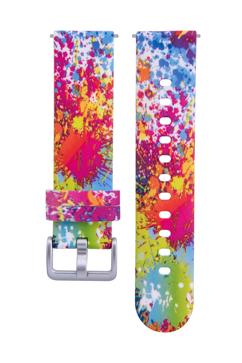 RuenTech 5er-Pack Armband Kompatibel für Xplora X6 /X6 Play/X6 Pro für Kinder, 20MM Ersatzband Schnellspanner Buntes Muster Uhrenarmband