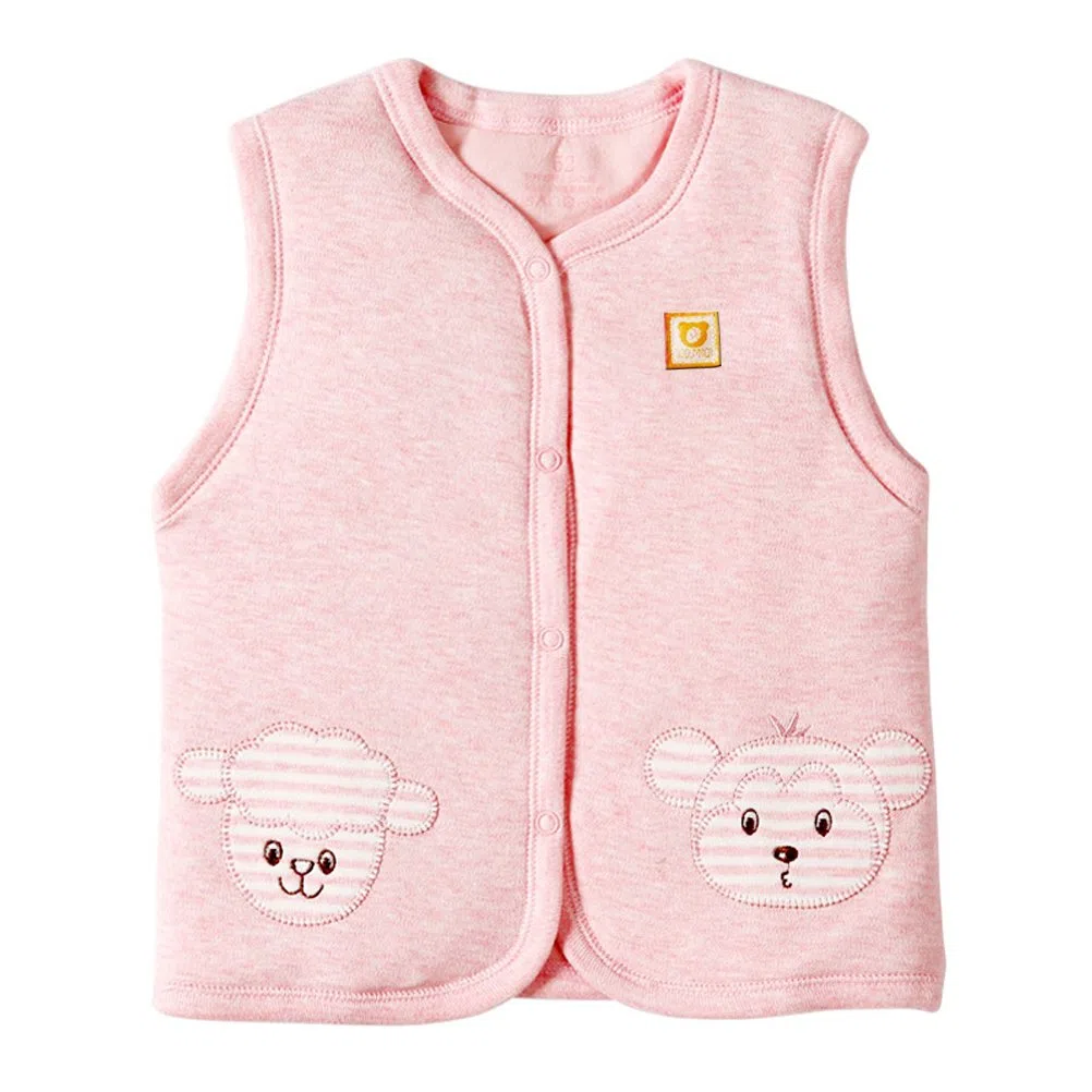 XYIYI Baby Warme Jacke Baumwolle Weste, Unisex Kleinkind Gepolsterte Weste