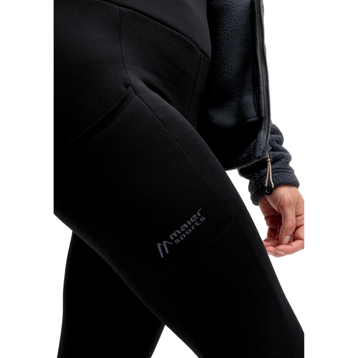 Maier Sports Damen WinterWrap Tights Black M