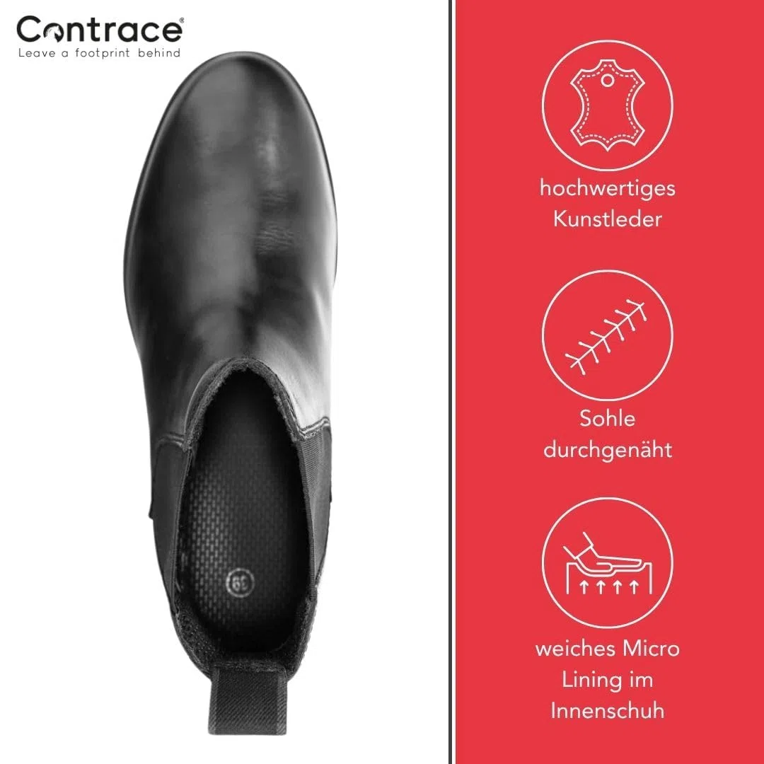 Reit-Stiefelette »Jodhpur Vegan« - Chelsea Boot - Veganer Reit-Schlupf-Schuh - Komfortinnensohle - Gummisohle - Mesh-Futter - Hautverträglich - Atmungsaktiv