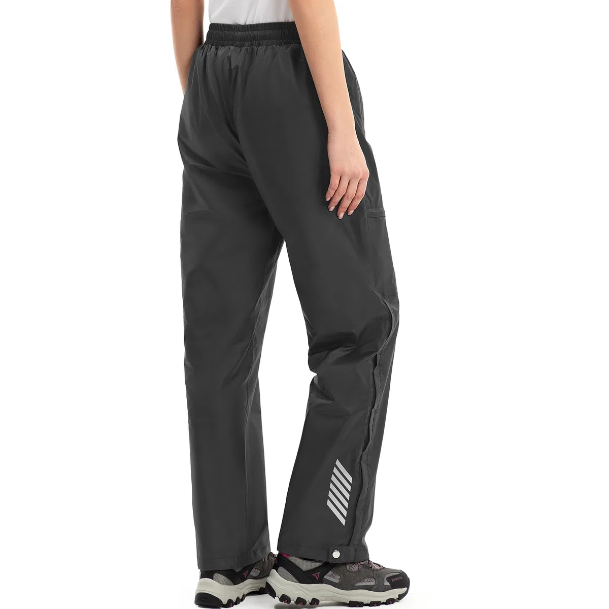 Regenhose Damen Wasserdicht Atmungsaktiv Leicht Fahrrad Überziehhose Winddicht Wanderhose Outdoor Trekkinghose Arbeitshose