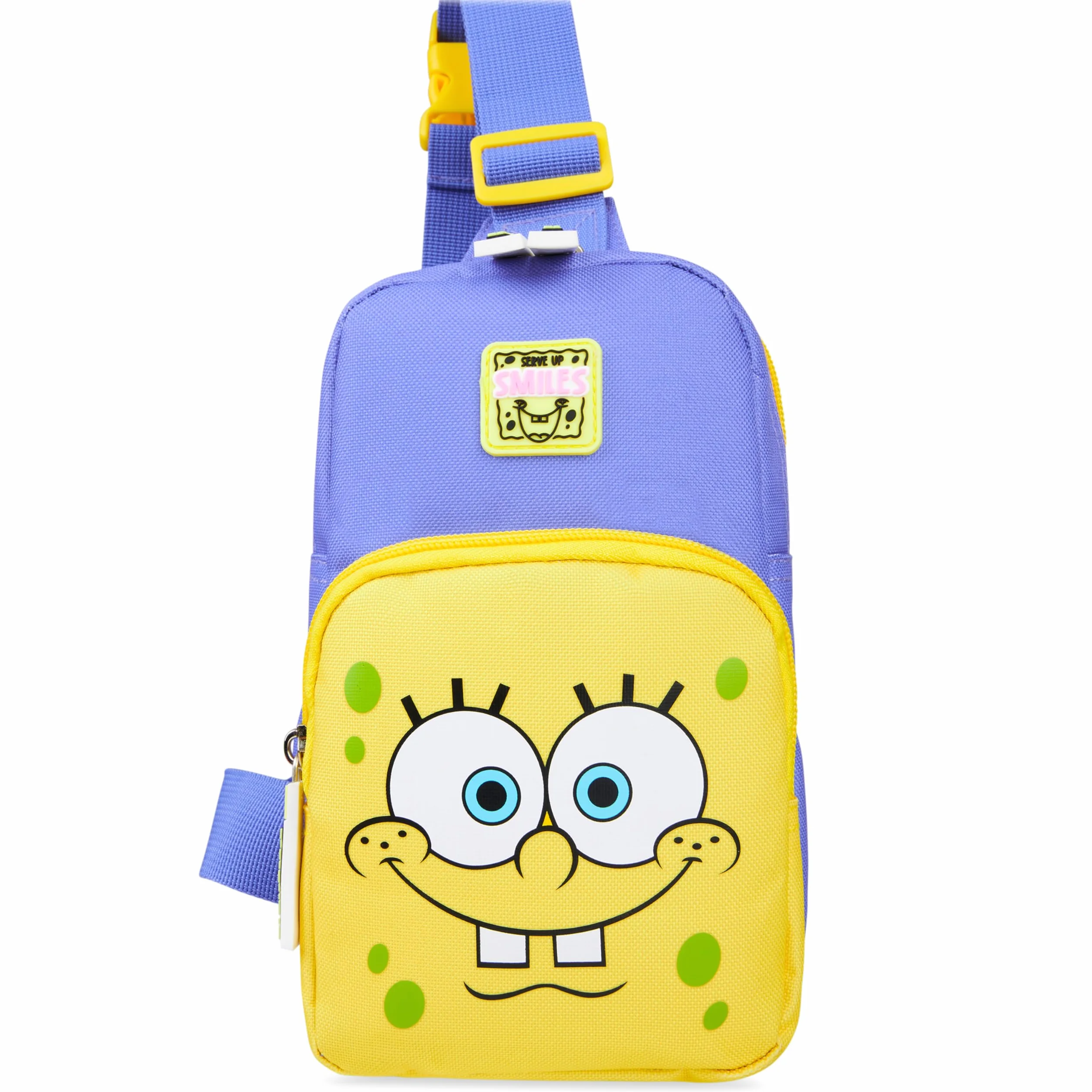 SPONGEBOB SQUAREPANTS Umhängetasche Mädchen, Tasche Kinder Teenies mit Verstellbarem Gurt