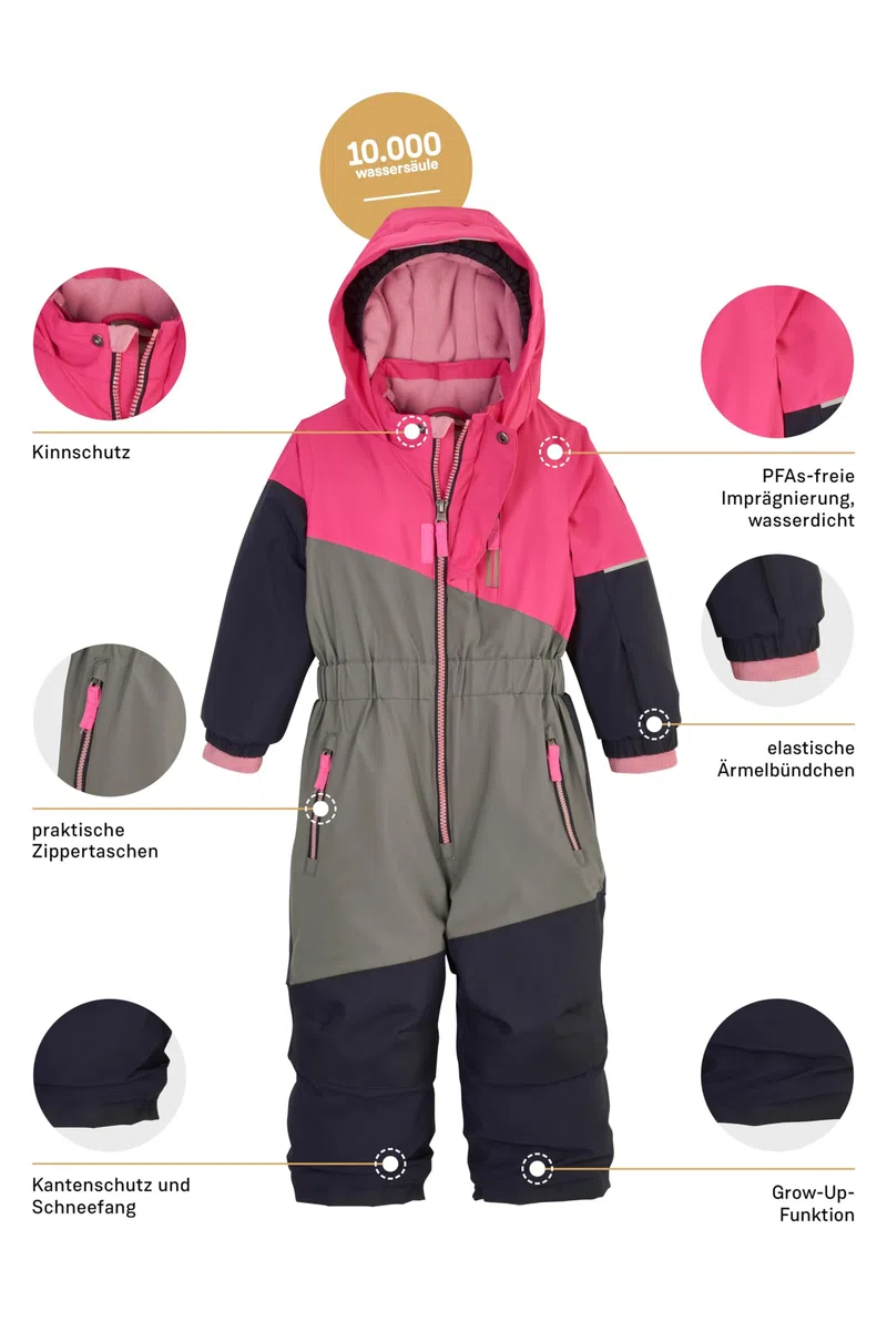 first instinct by killtec Unisex Fisw 27 Mns Onpc Skioverall/Schneeanzug mit Kapuze