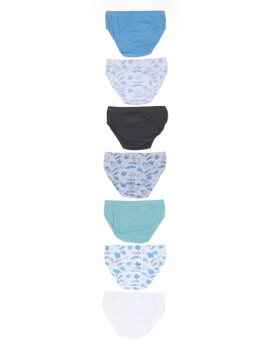 OVS KIDS Jungen-Multipack-Slips aus reinem Baumwolle, bunt