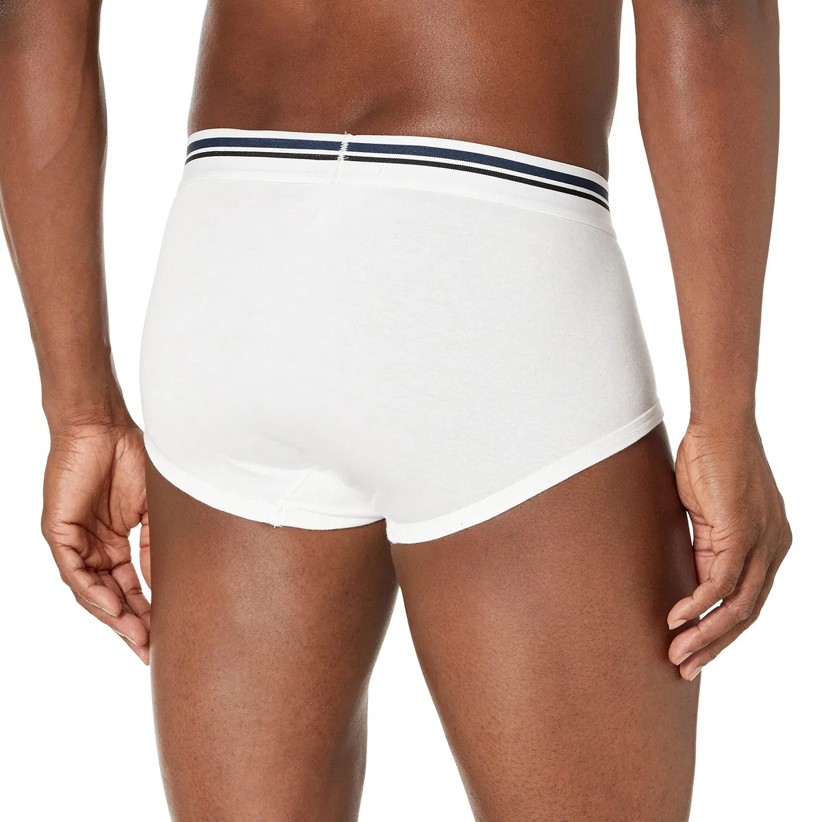 Amazon Essentials Herren Unterhosen aus Baumwolle, Atmungsaktiv, Ohne Etikett, Mehrfachpacks