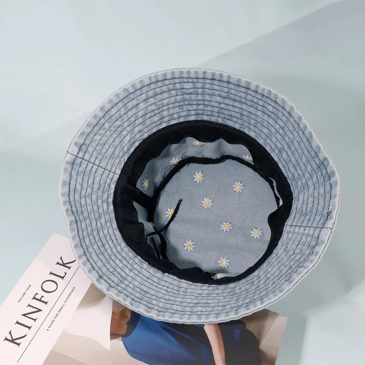 Wendbarer Fischerhut Damen Cotton Fashion Fischerhut Sonnenhut Damen faltbar uv Schutz Sommer Bucket Hat