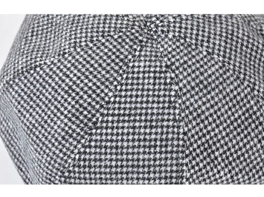 Duories Klassische Damen Beanie Mütze Warme Wintermütze Wollmütze Baskenmütze Herbstmütze Barett Mütze Beret Cap Baskenmütze Schiebermütze Schlapphut für Frauen Mädchen,Schwarz