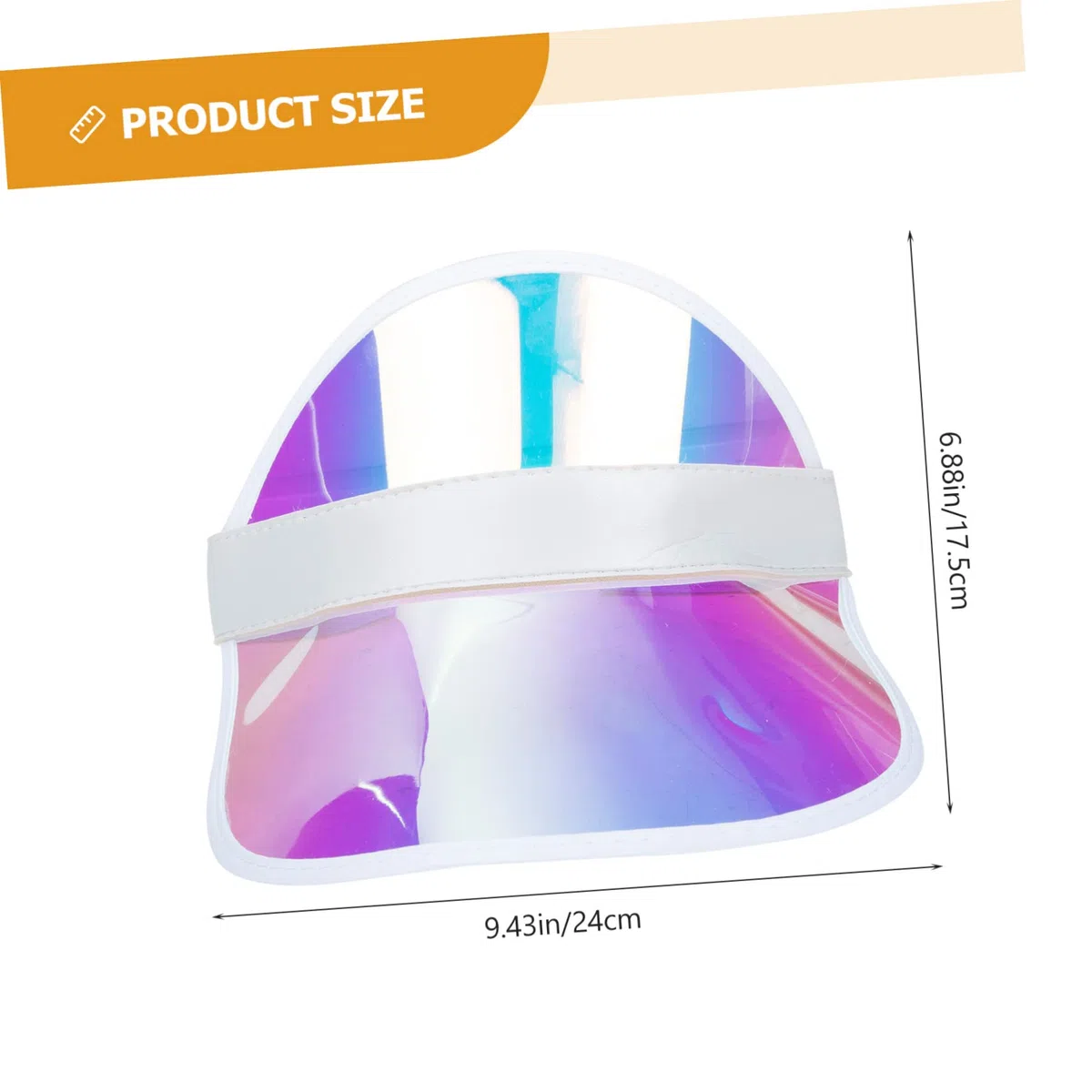FRCOLOR Sonnenblende Neon UV Sonnenhut breite Krempe Eimerhüte Mama strandloege Visor Cap sonnencap Sonnenschutz Kappe Damen Sonnenhut schirmmützen Mädchen Visier Jungen Visier PVC