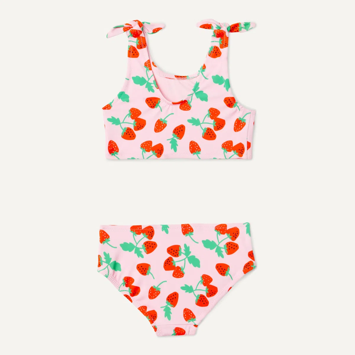 Amazon Essentials Mädchen Zweiteiliges Bikini-Set mit Schleifendetail