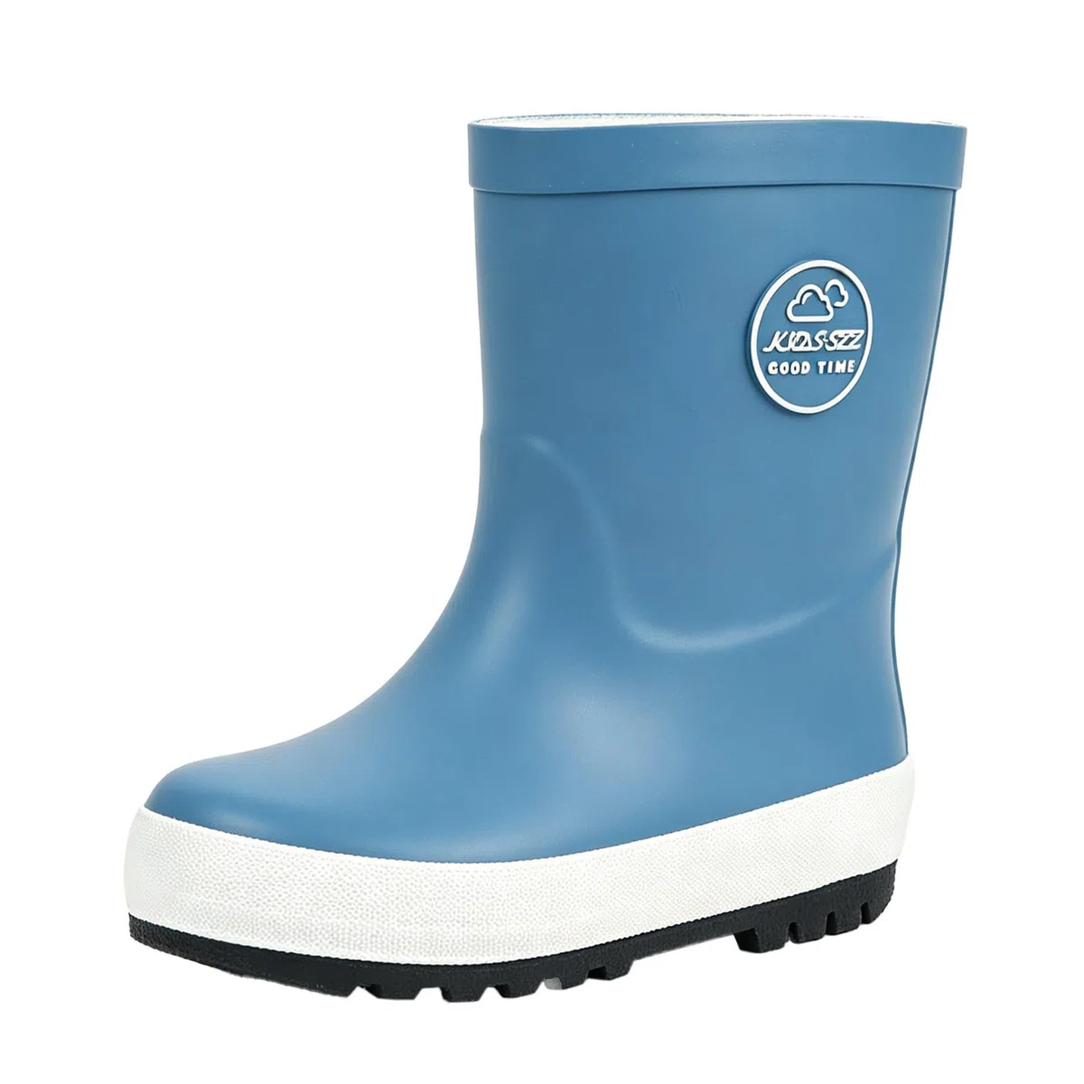 Kinder Gummistiefel für Jungen & Mädchen, Wasserdichte Matschstiefel mit Profilsohle, Leichte Regenstiefel für Kindergarten & Garten Leichte und flexible Regenstiefel Kinder, Größen 23-34