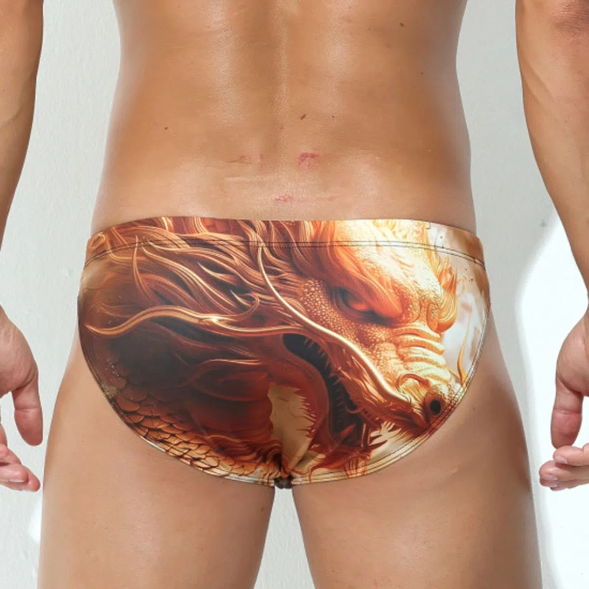 Badeshorts Herren Badehosen Für Swim Trunks Komfortable Swimming Briefs Wasserabweisend Verstellbar Badehose Schwimmshorts Eng Anliegende Board Shorts