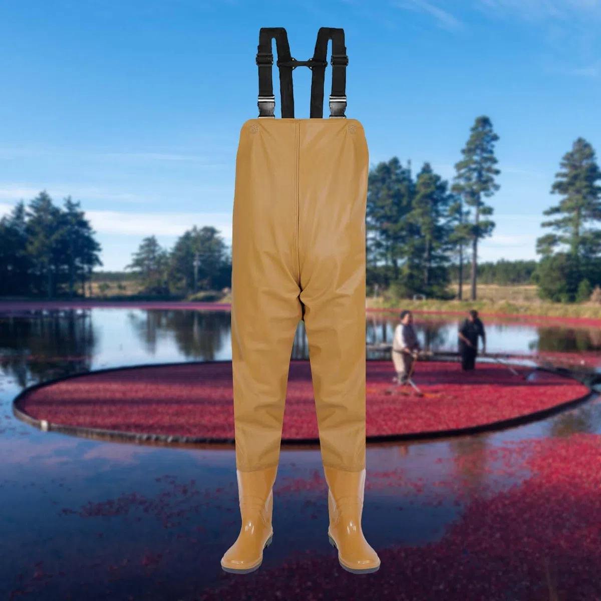Herren Crosswater Wathose, wasserdicht, mit Gürtel, grobes Angeln, Wathose für Herren, Wathose zum Angeln, Wathose zum Angeln, atmungsaktiv, verstellbar