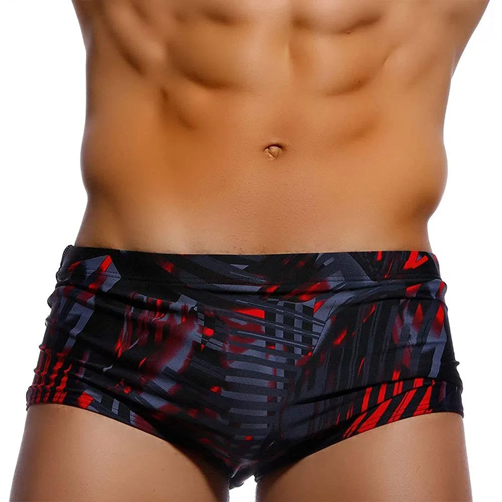 LikeJump Herren Schwimmhose Wassersport Badehose Männer Schwimmen Slip Surfshorts Badeanzug Trunk Badeshorts