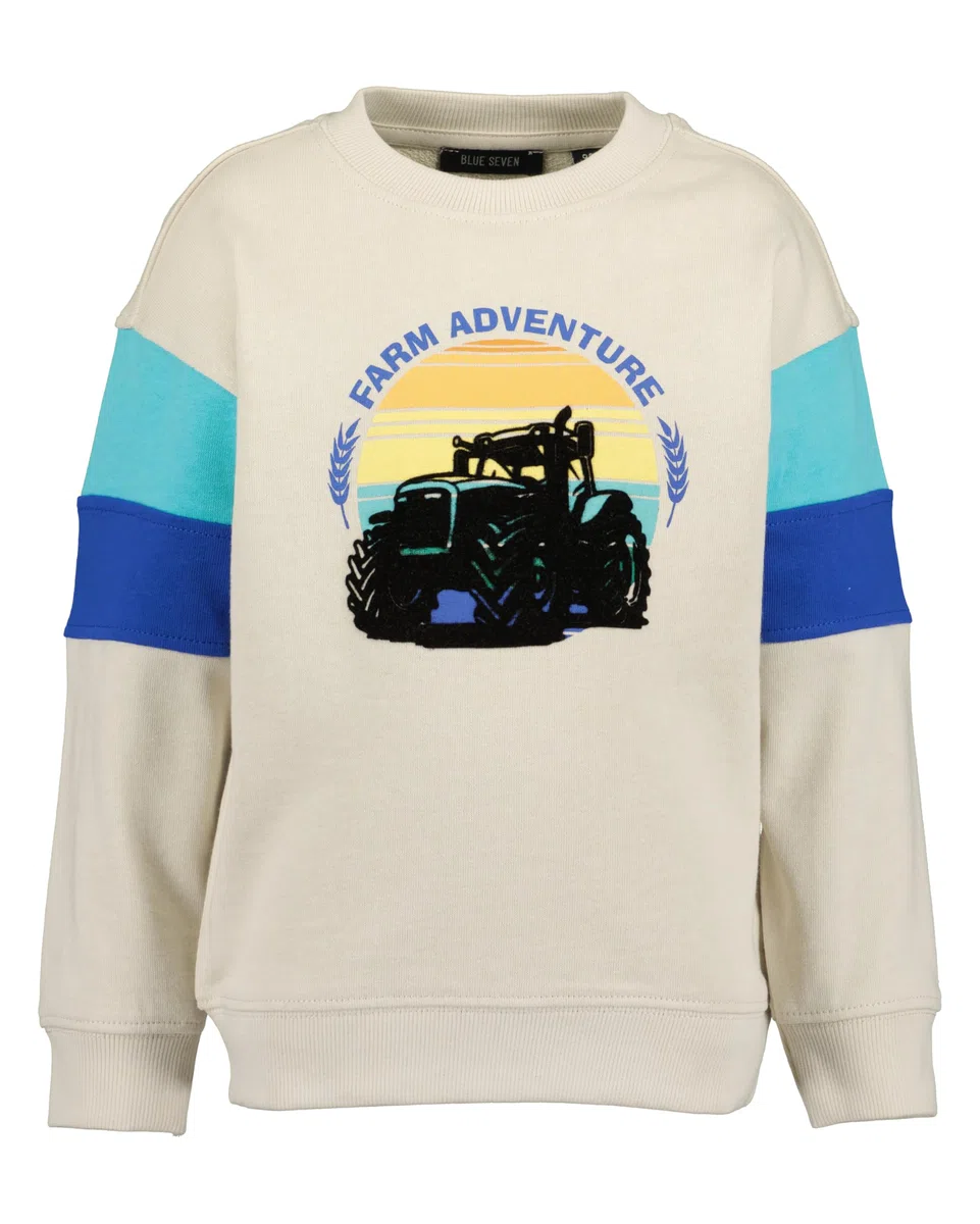 Blue Seven Jungen Sweatshirt mit Traktor