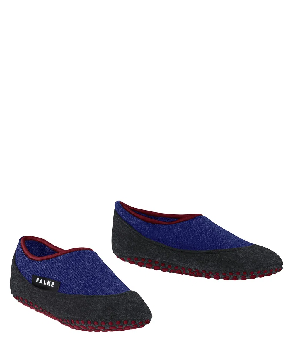 FALKE Unisex Kinder Cosy Slipper Stoppersocken atmungsaktive klimaregulierende geruchshemmende Wolle rutschhemmende Noppen auf der Filzsohle Füßlinge komfortabel warm Plüsch bequem 1 Paar