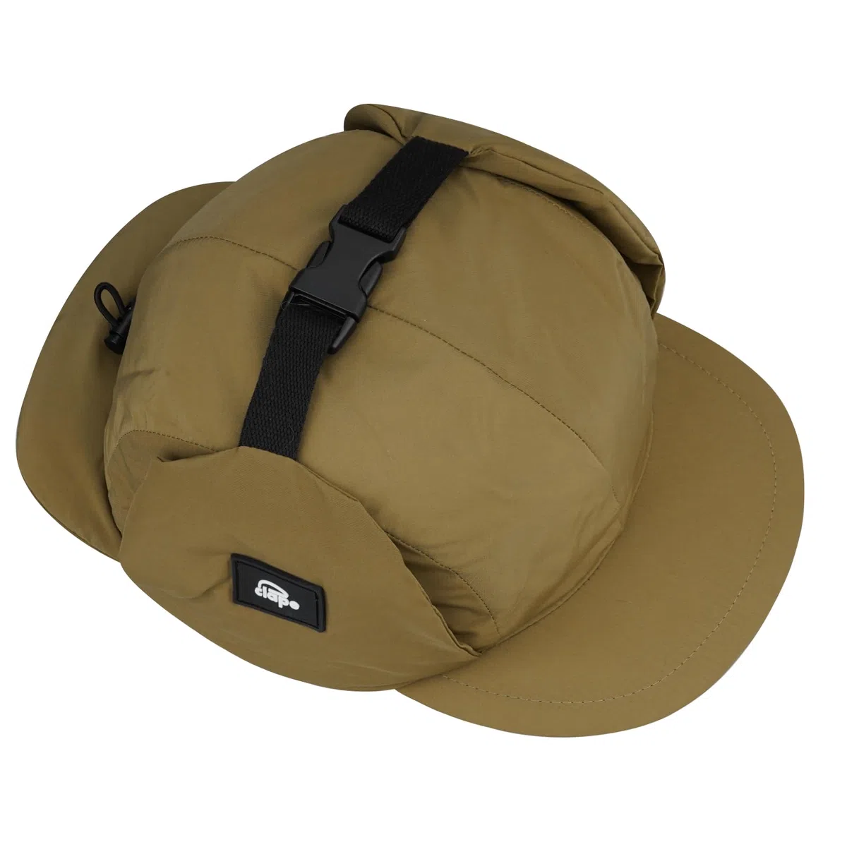 CLAPE Warm Winter Basecap Herren mit Ohrenklappen Winddicht Fliegermütze Trappermütze Verstellbar Schirmmütze Thermal Uschanka Russen Mütze
