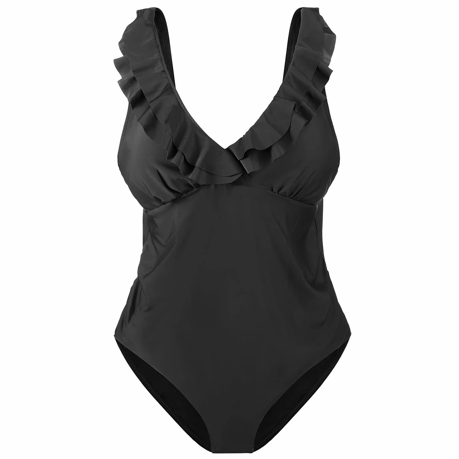 XGOPTS Damen Maternity Badeanzug Schwangerschafts-Badeanzug V Ausschnitt Mutterschaft Bademode mit Verstellbare Träger Einteilige Umstandsbademode Swimsuit