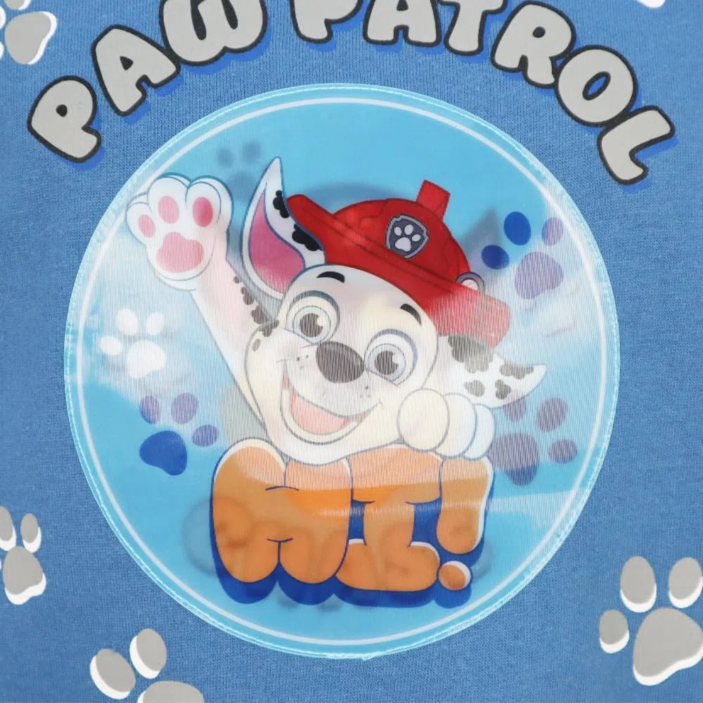 Paw Patrol Jungen Pullover Kinder Sweatshirt – Blau mit Wechselbild – Gr. 98–128 – Weich & Bequem – Offizielles Lizenzprodukt