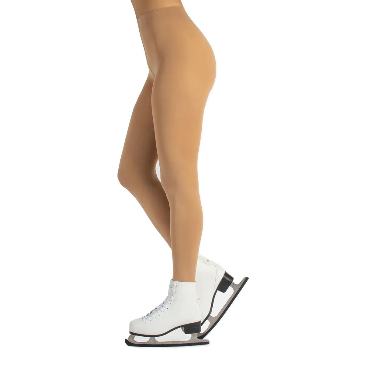 CALZITALY Damen Eislaufstrumpfhose, Eislaufstrumpfhose, Eiskunstlaufstrümpfe, Blickdichte Damenstrumpfhose, 80 DEN, Roller, Ice, Made in Italy