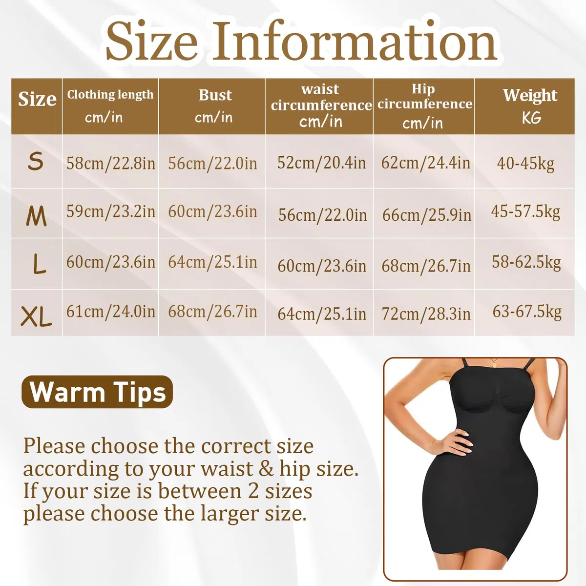 Miederkleid für Damen, Nahtlos Body Shaper Kleid, Bauchweg Shaping Unterkleid, Sexy Negligee Damen Unterrock