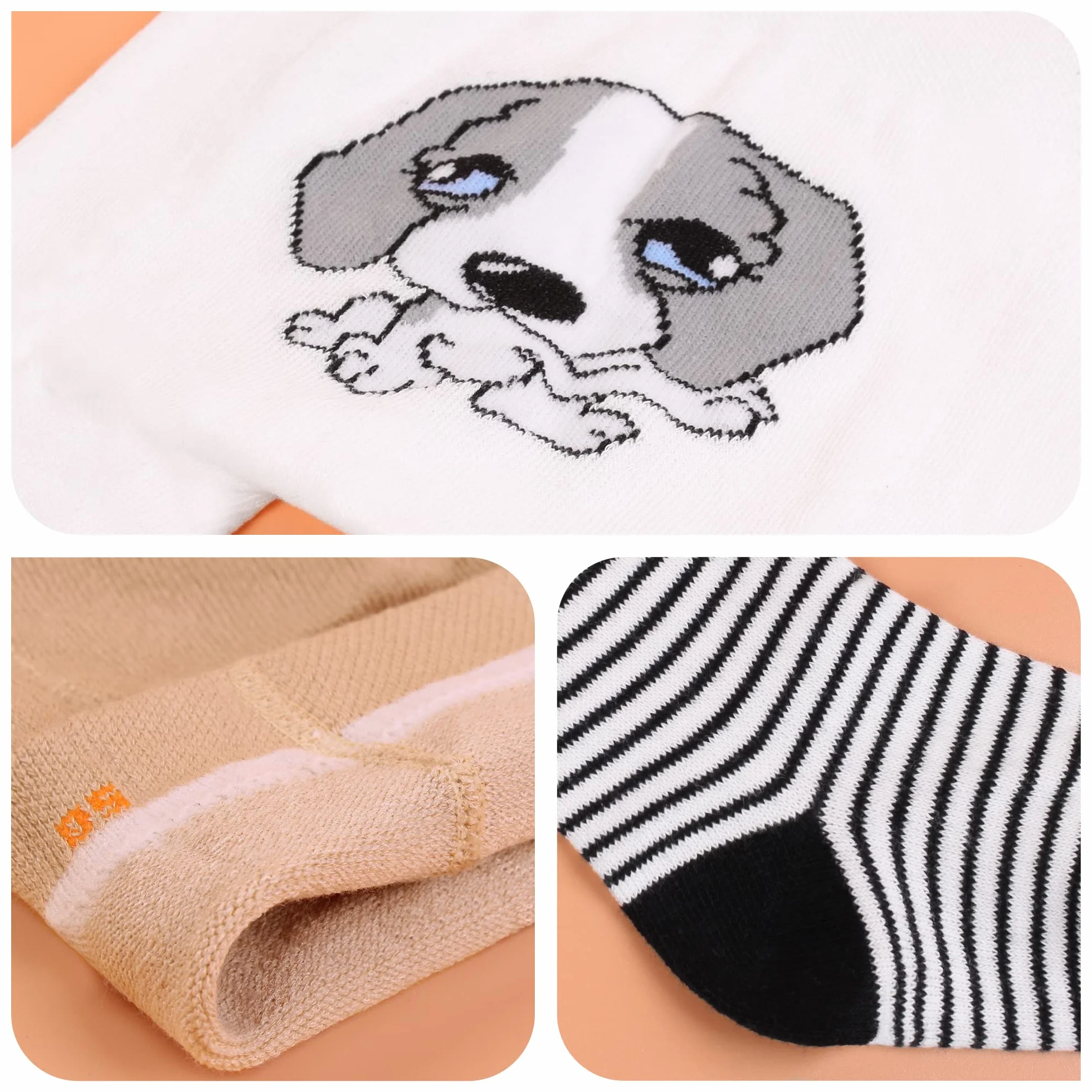 L&K-II 4er Pack Babystrumpfhose Strumpfhose für Baby Jungen mit Hund Löwen Affen Bären und Auto Motiv 2760