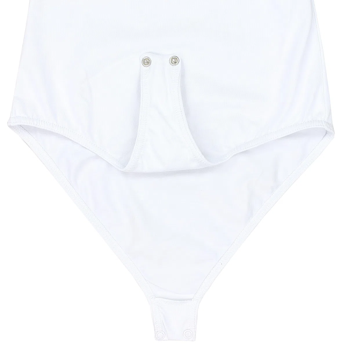 Body Damen Langarm aus Baumwolle – Bequemer Damen Langarm Body mit Rundhalsausschnitt und Druckknopfverschluss