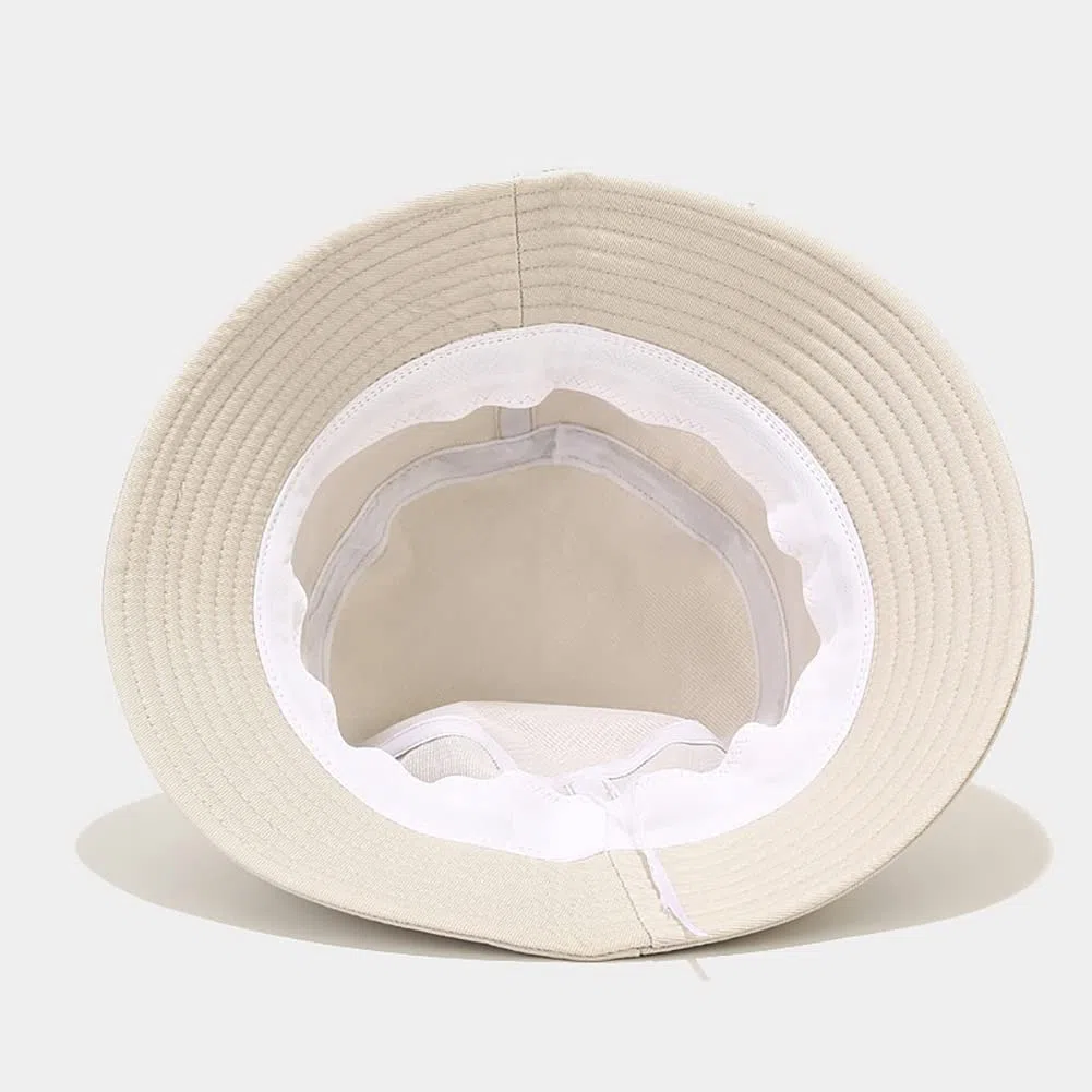 XYIYI Mode Embroidered Fischerhüte Baumwolle Strand Sonnenhut Fischerkappe für Damen Jugendliche