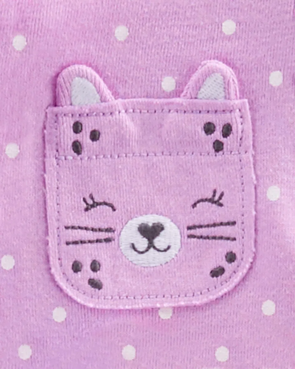 Simple Joys by Carter's Baby - Mädchen 3-pack Snap-up Rompers Strampler