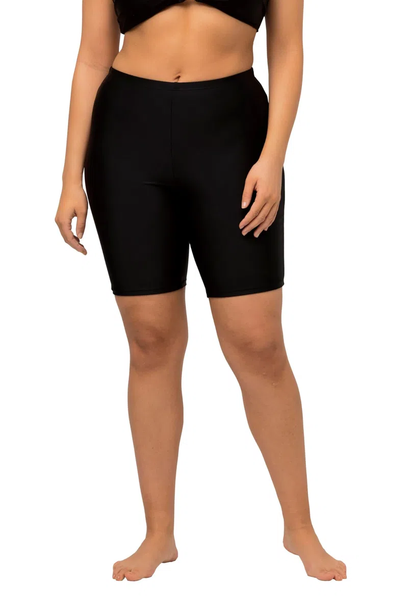 Ulla Popken Damen Schwimmradler, Große Größen Badehose